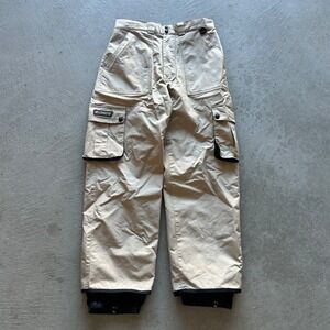 Ride Snowboard Pants Size Medium Blue Adjustable Waist Winter Outdoor Sports